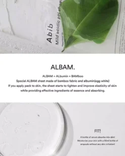 AbibHeartleaf Mild Acidic pH Sheet Mask Heartleaf Fit 10-Pack 30 g