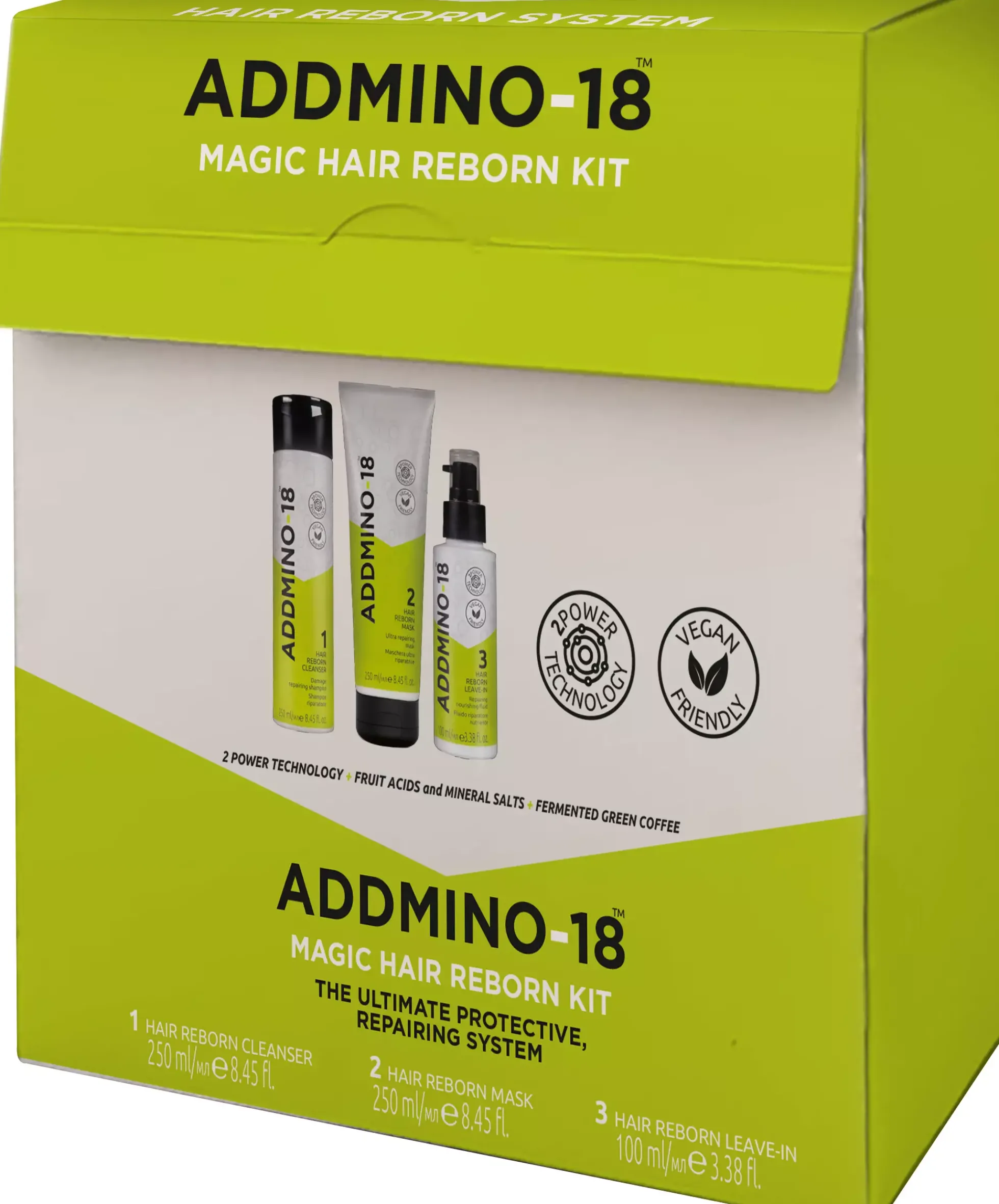 Addmino 18 Hair Reborn Retail Kit