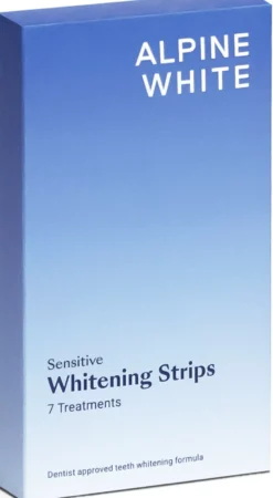 ALPINE WHITEWhitening & Care Whitening Strips Sensitive 14 pcs