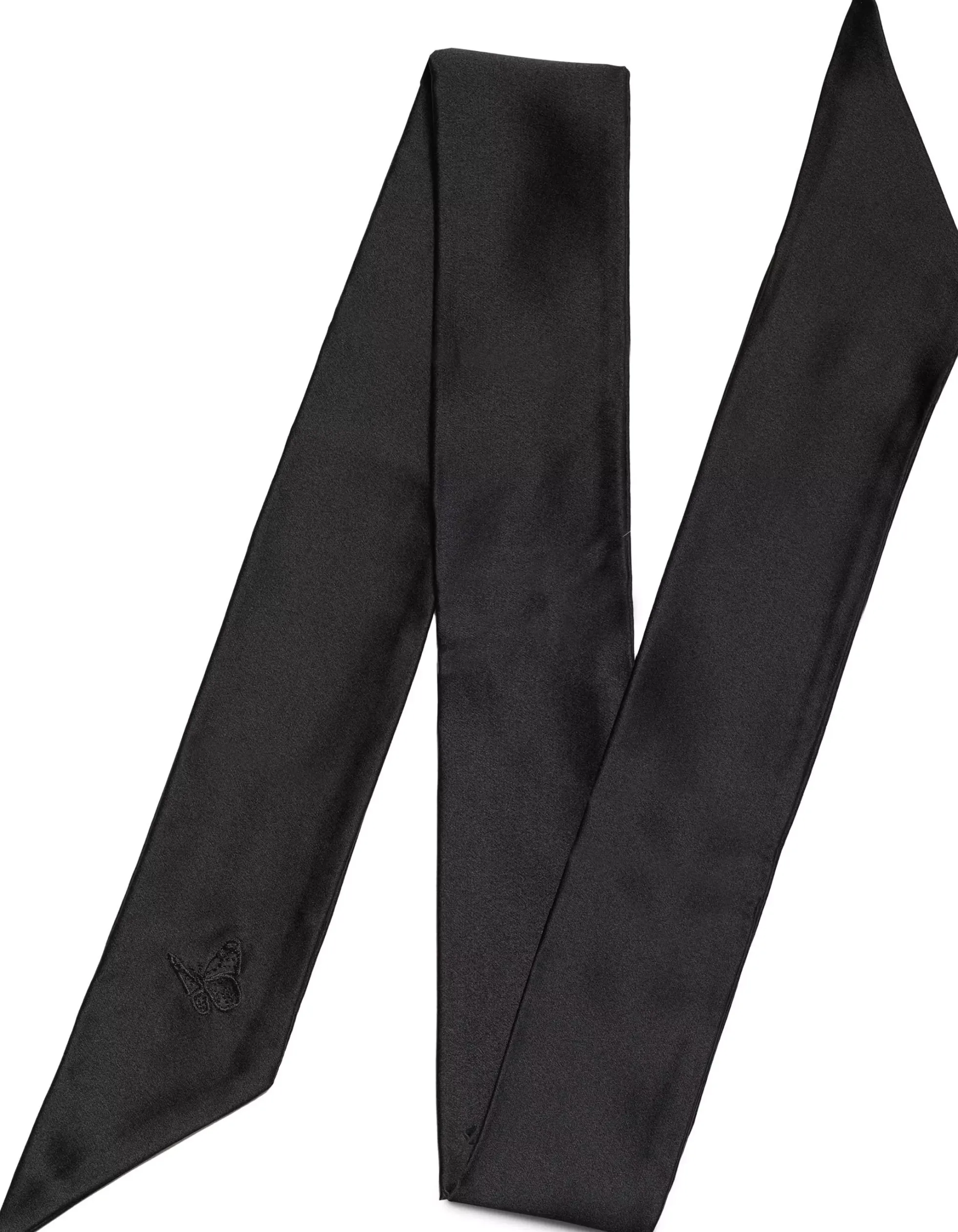 Amelie Soie Secrets de beauté Silk Scarf Black