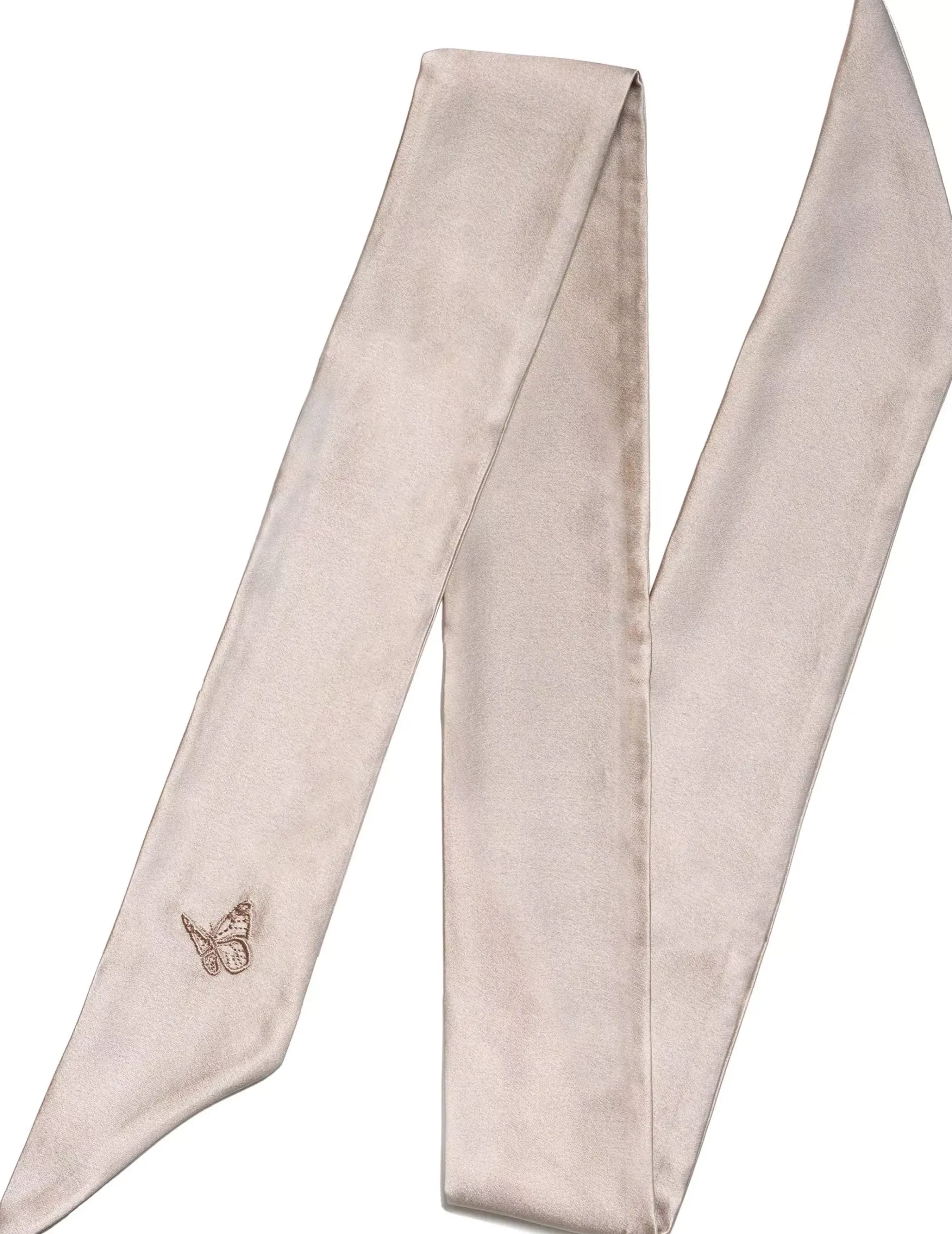 Amelie Soie Secrets de beauté Silk Scarf Greige