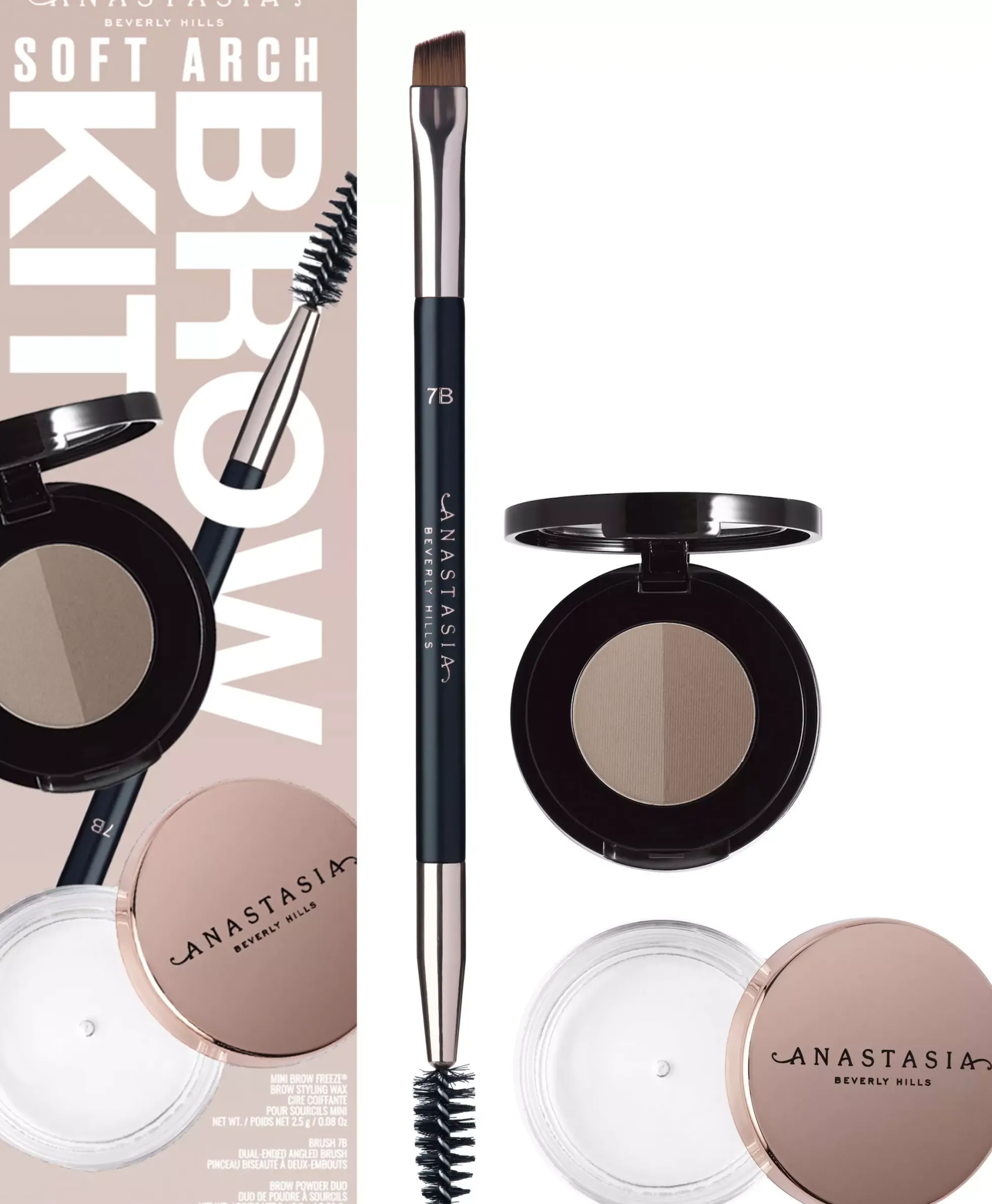 Anastasia Beverly Hills Soft Arch Brow Kit Medium Brown