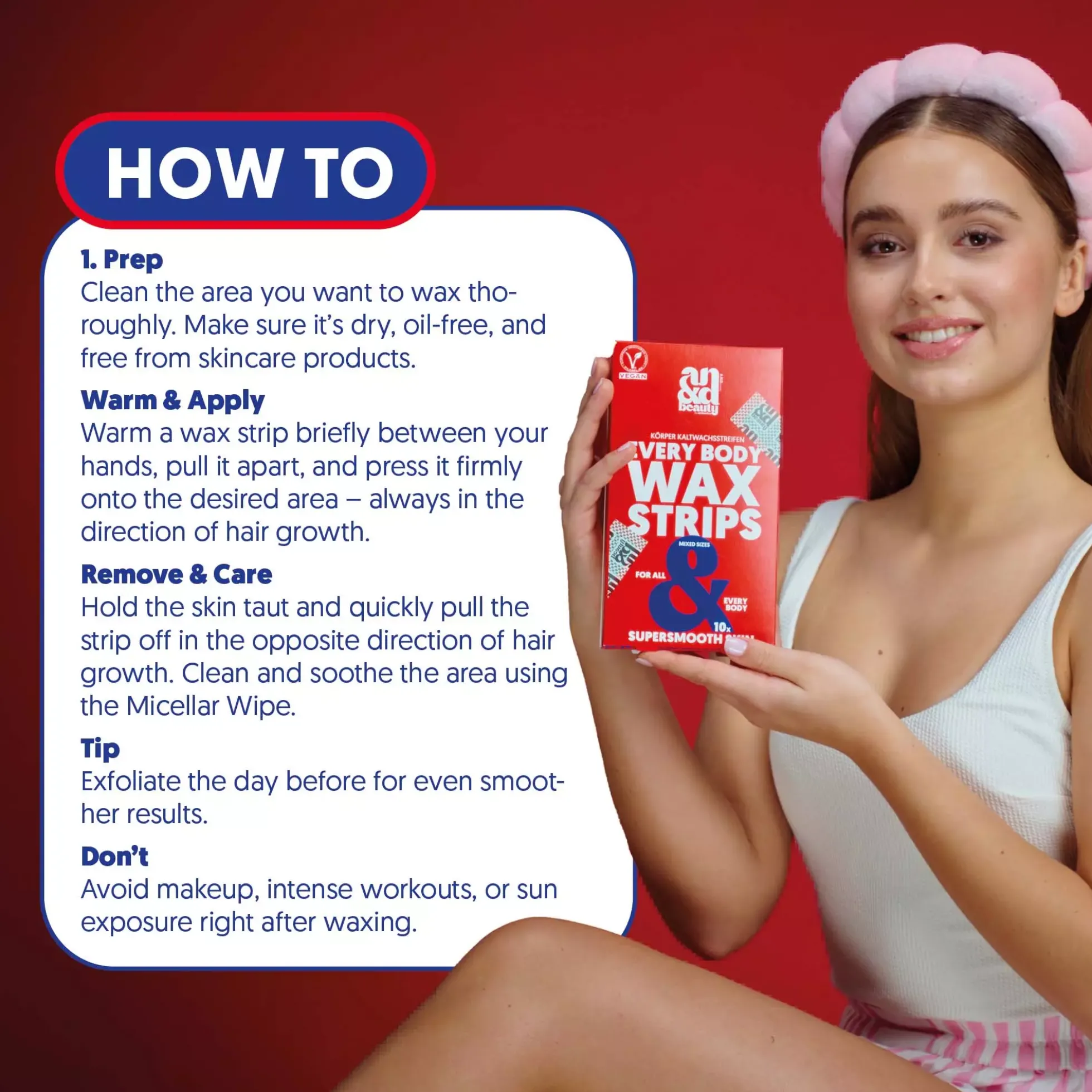 A.N.D.beauty Every Body Wax Strips