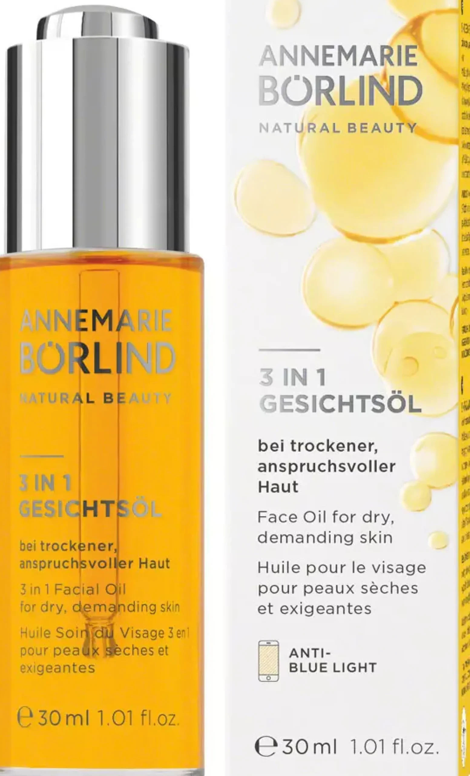 Annemarie Börlind 3 in 1 Facial Oil 30 ml