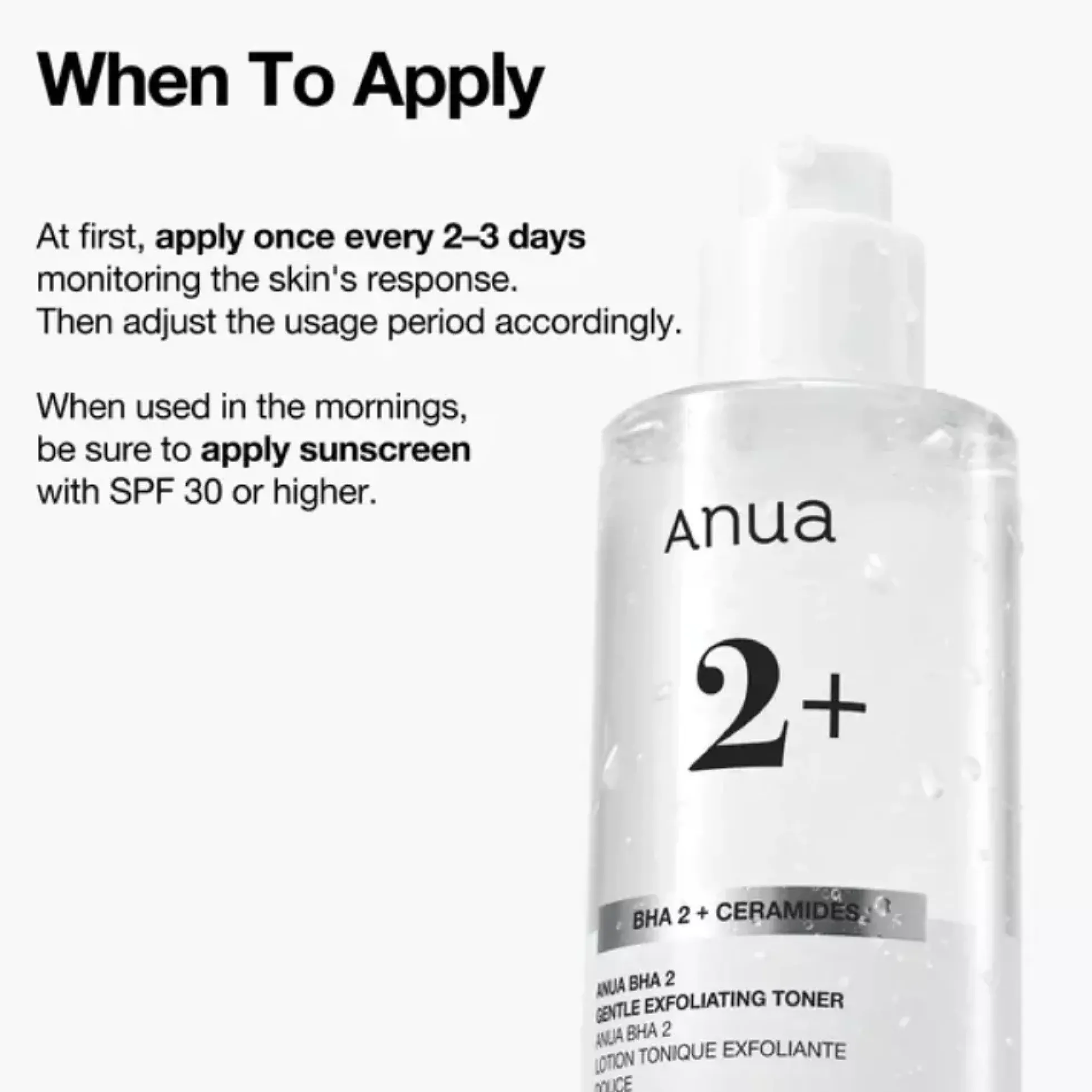 ANUA BHA 2% Gentle Exfoliating Toner 150 ml