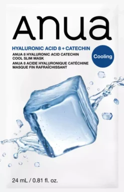 ANUA 8 Hyaluronic Acid Catechin Cool Slim Mask 25 ml