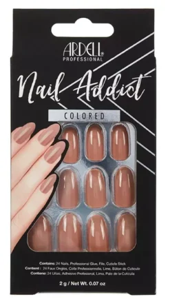 Ardell Nail Addict Colored Latte