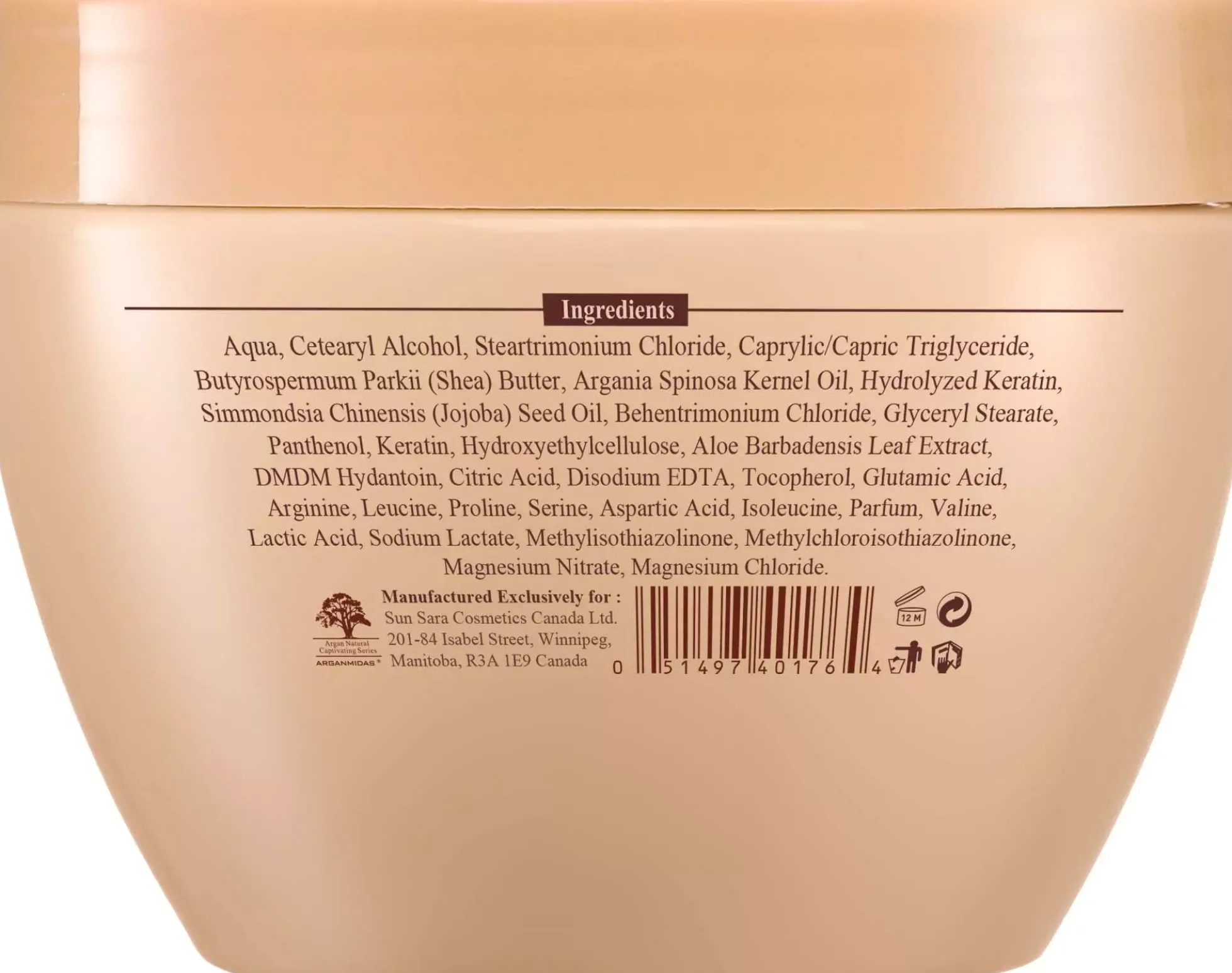 Arganmidas Nourishing Curls Hair Mask 300 ml