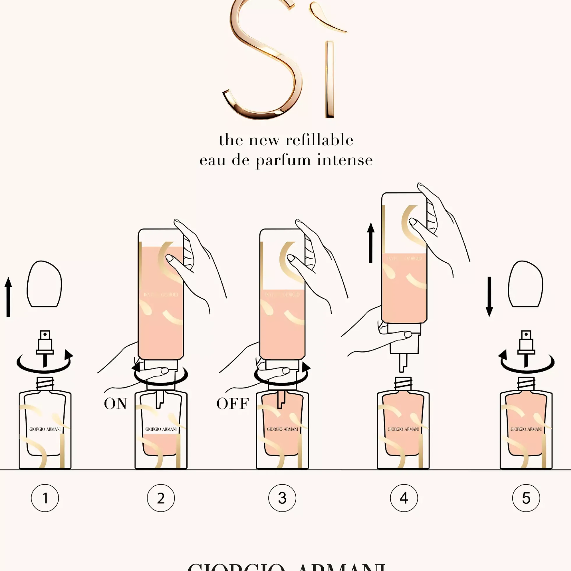 Armani Sì Eau de Parfum Intense 50 ml