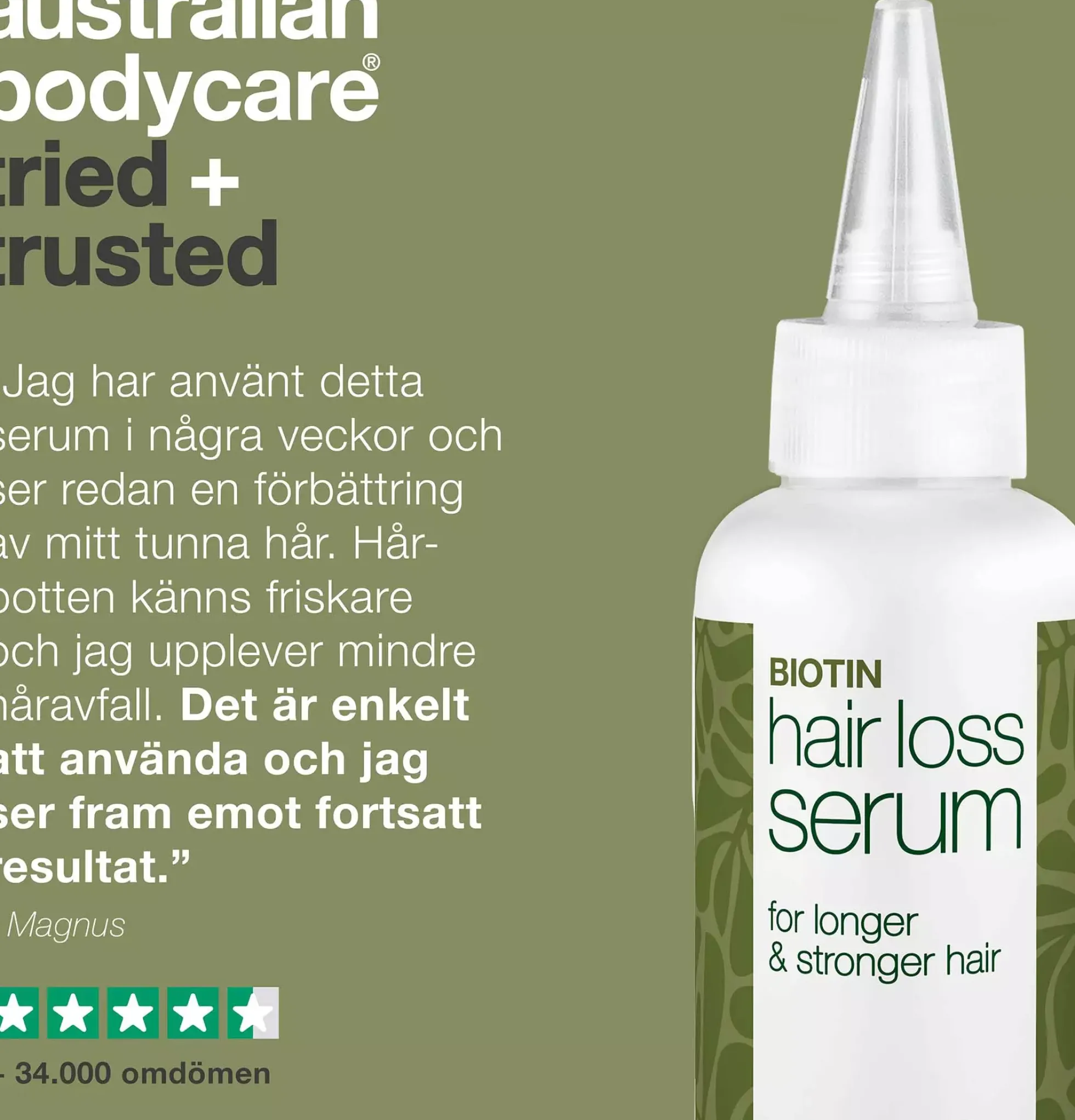 Australian Bodycare Hair Loss Serum 100 ml