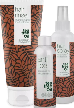 Australian Bodycare Head Lice kit - 3 piece lice treatment kit