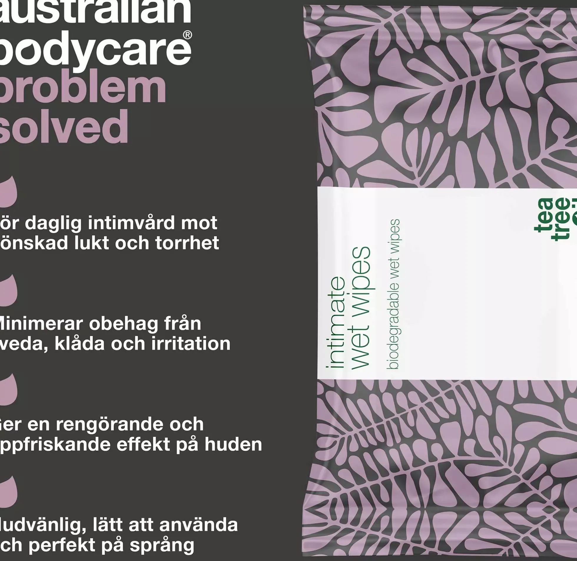 Australian Bodycare Intimate wet wipes