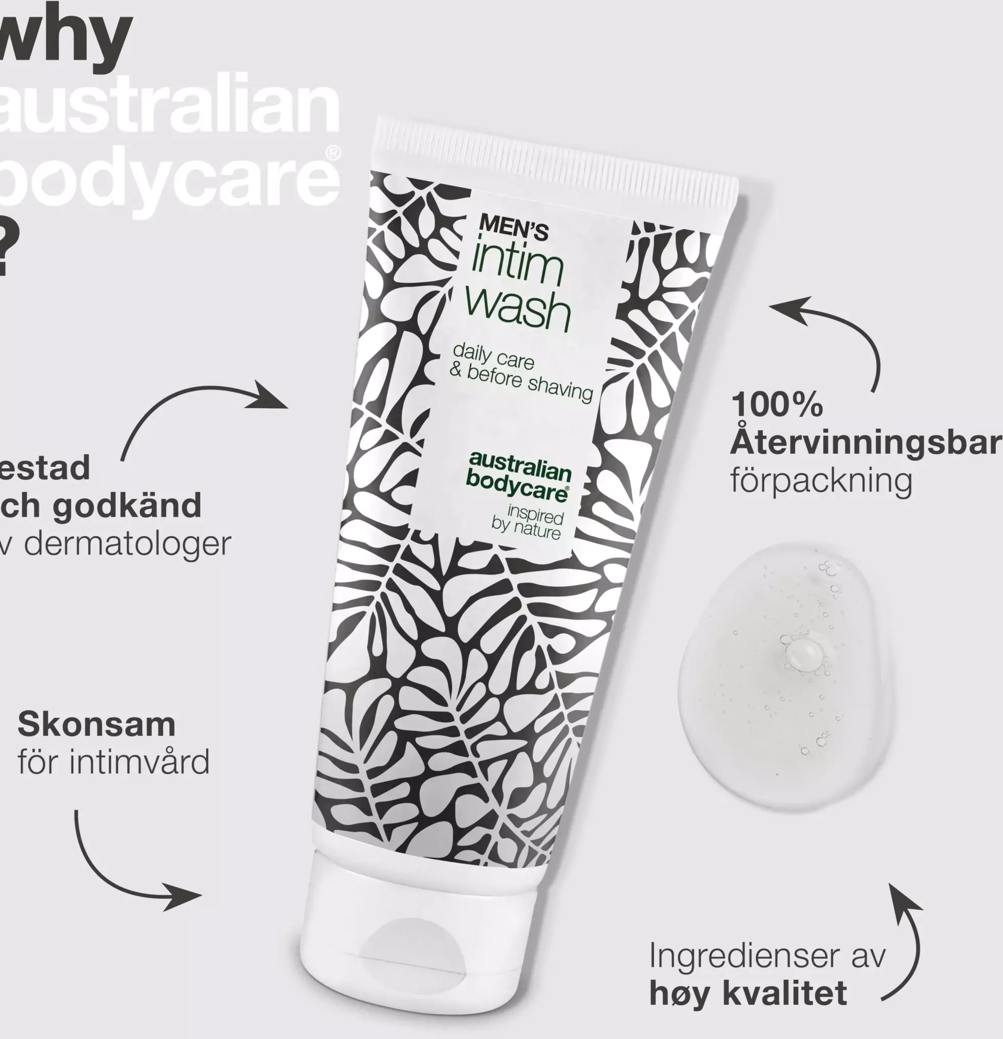 Australian Bodycare Men's Intimate Wash 200 ml