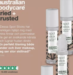 Australian Bodycare 3 pack spot stick