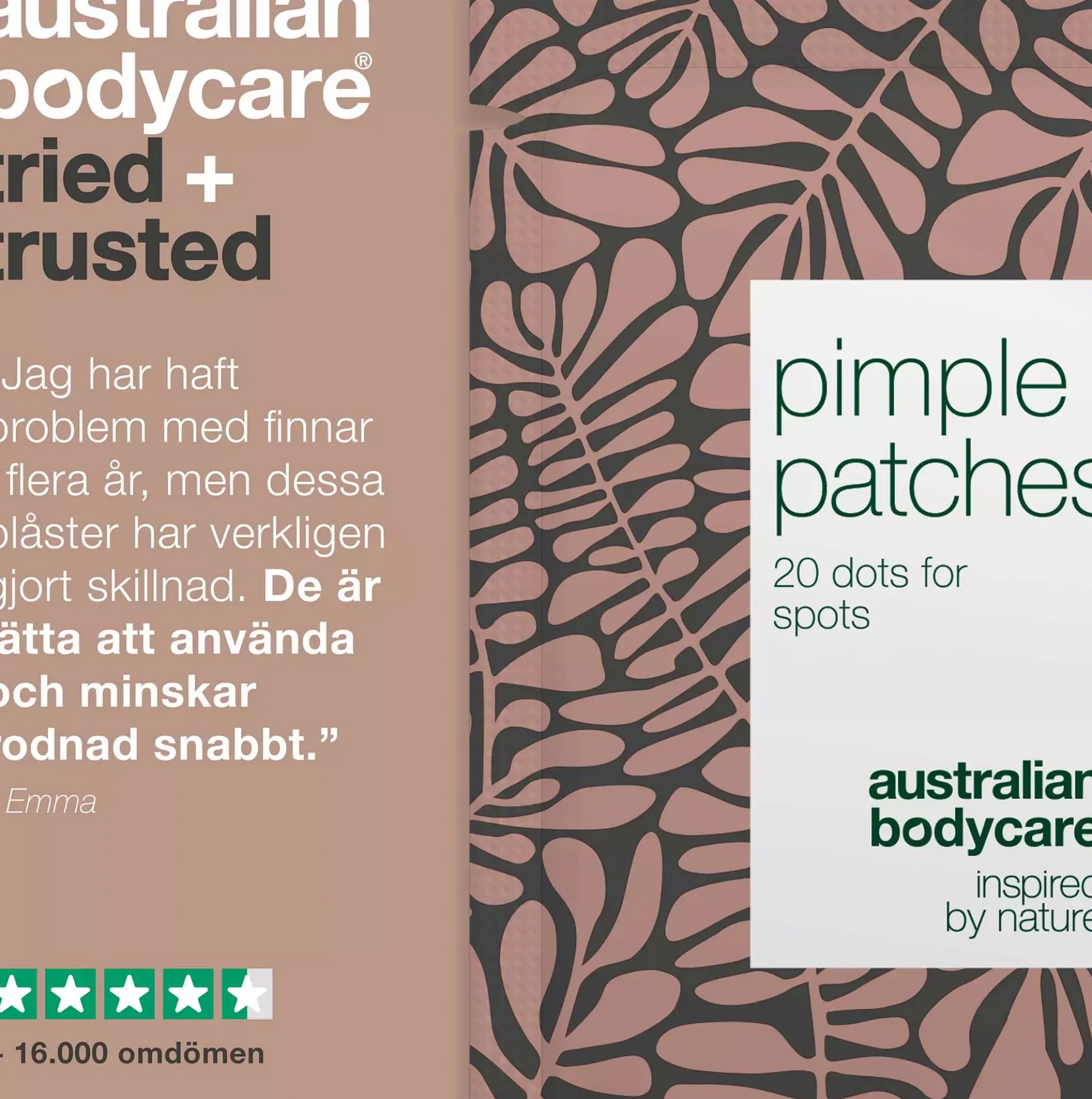 Australian Bodycare Pimple Patches 20 pcs