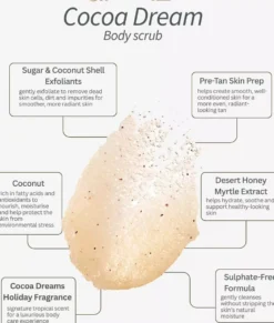 Australian GoldSeaside retreat Cocoa dreams Retreat Body Scrub 453 g