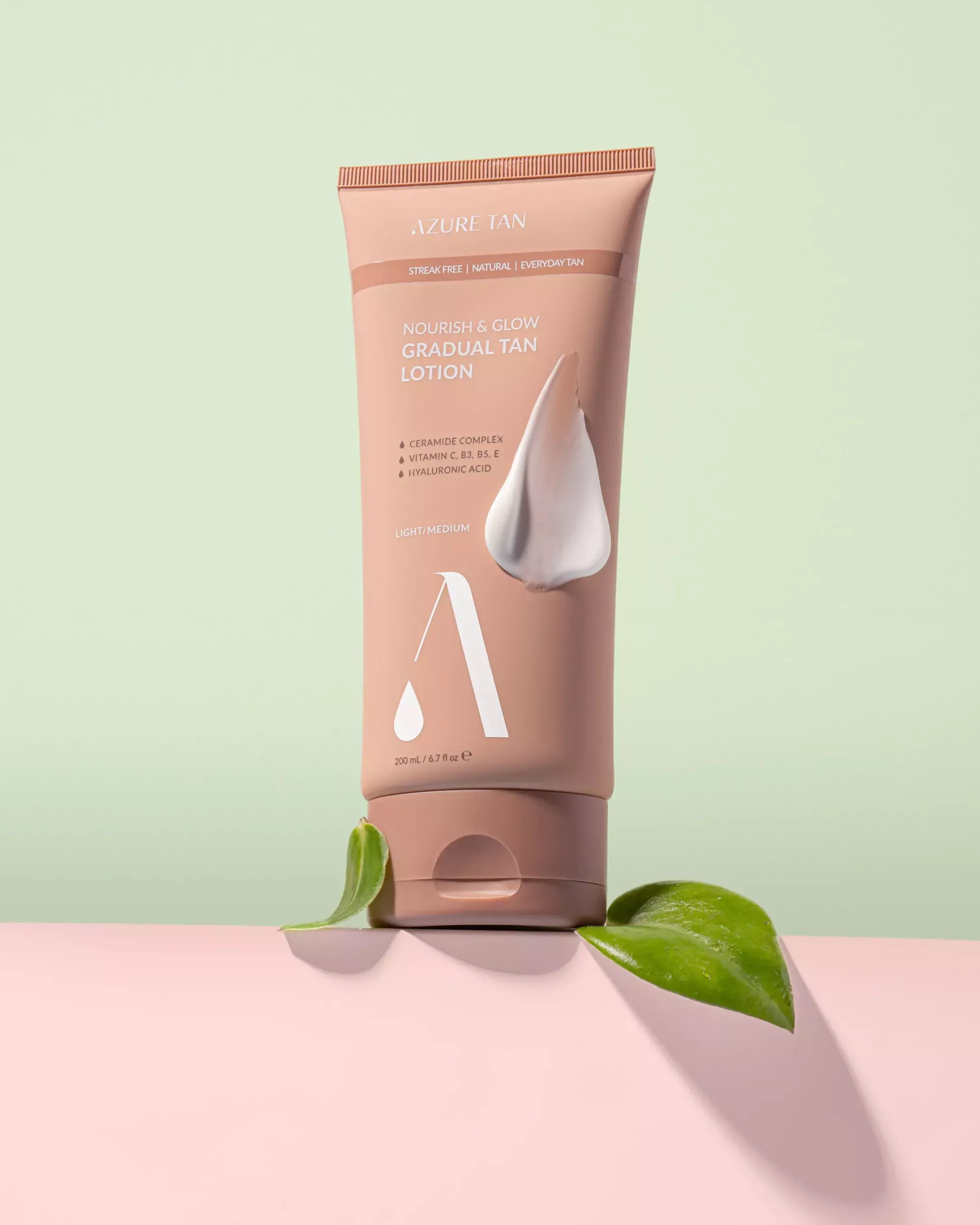 Azure Tan Nourish & Glow Gradual Tan Lotion Light/ Medium