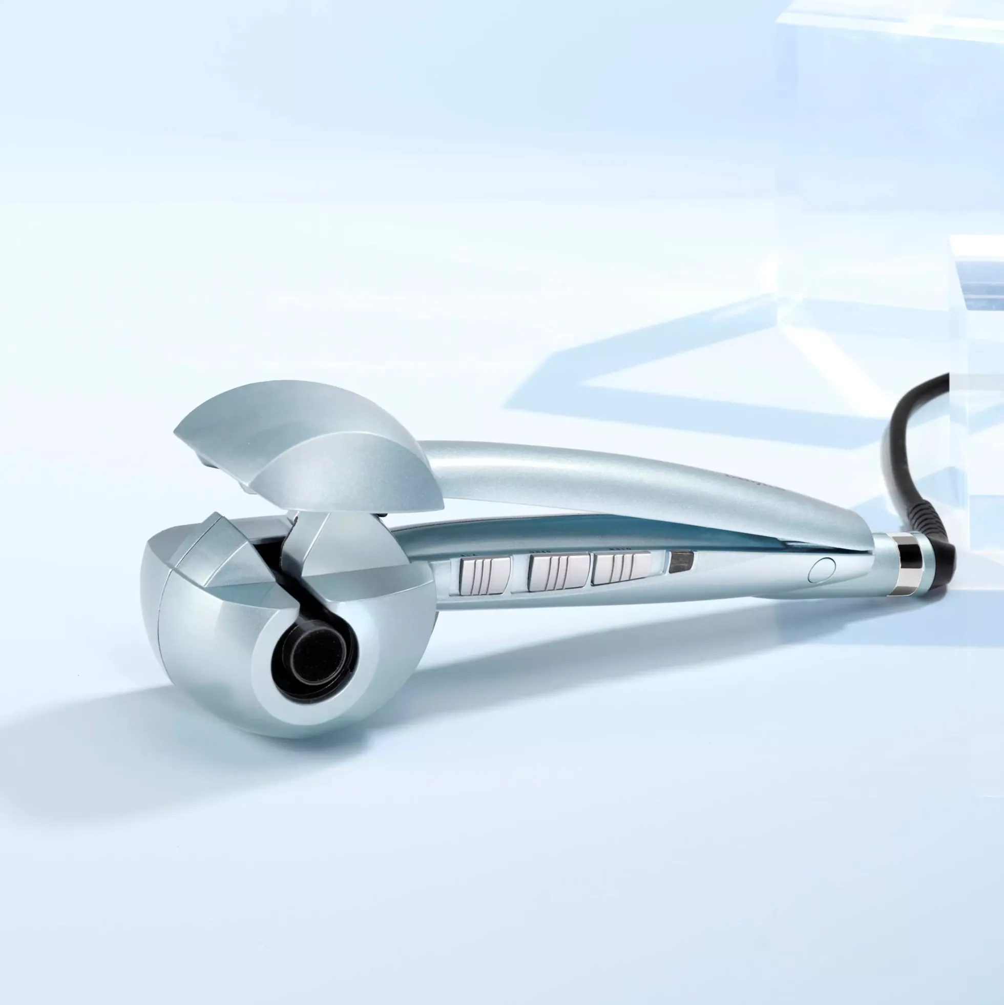 BaByliss Hydro Fusion Curl Secret Gloss Ice Teal Blue