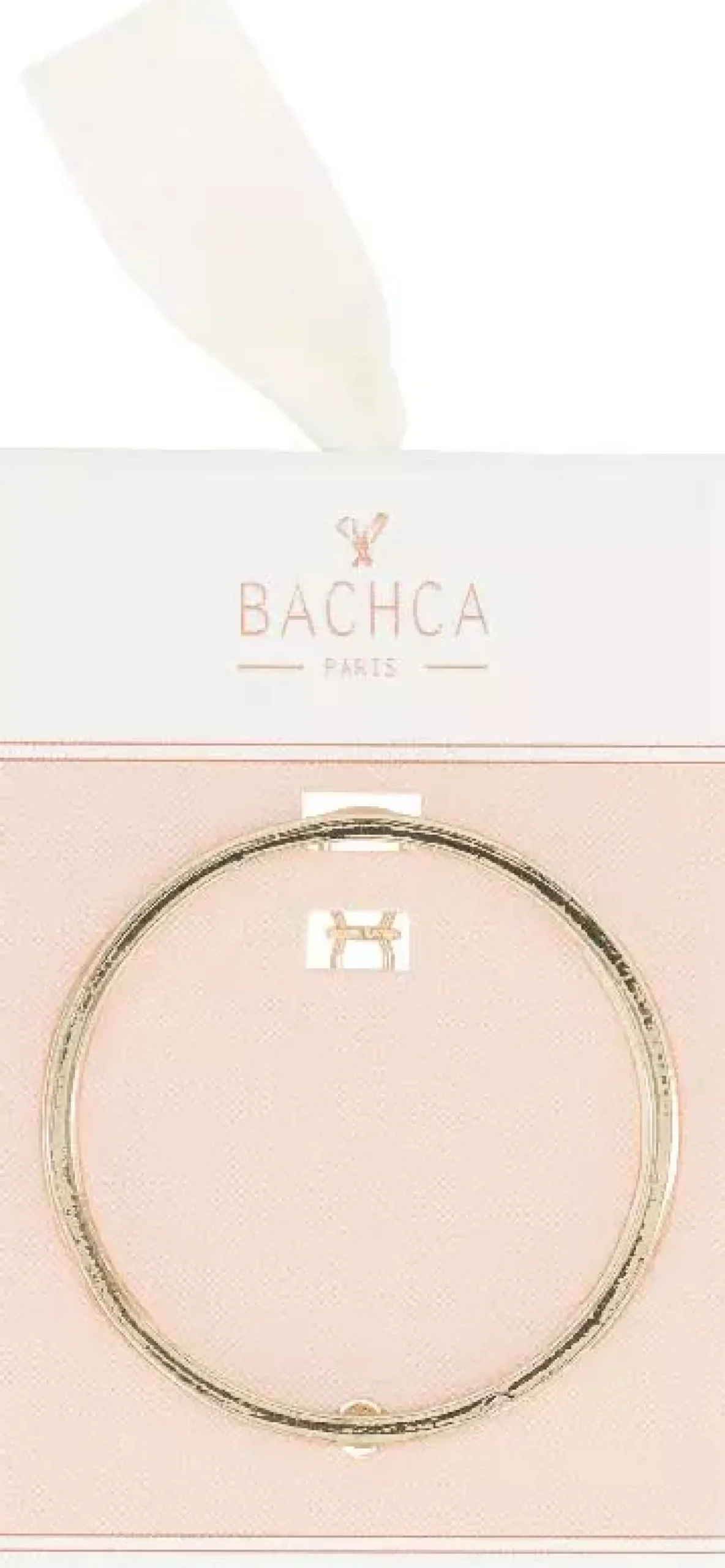 BACHCA Round metal barrette