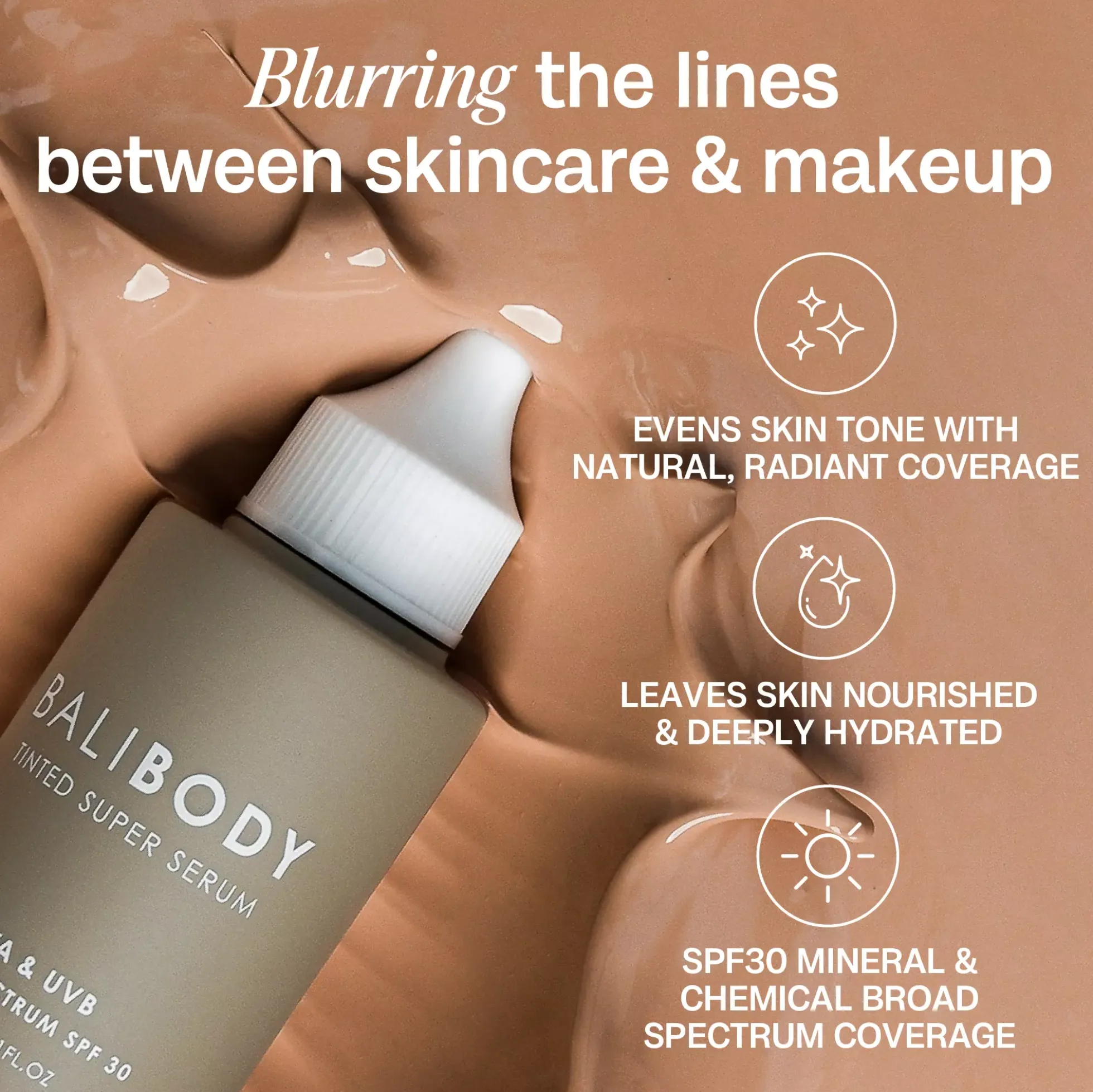 Bali Body Tinted Super Serum Natural 30 ml