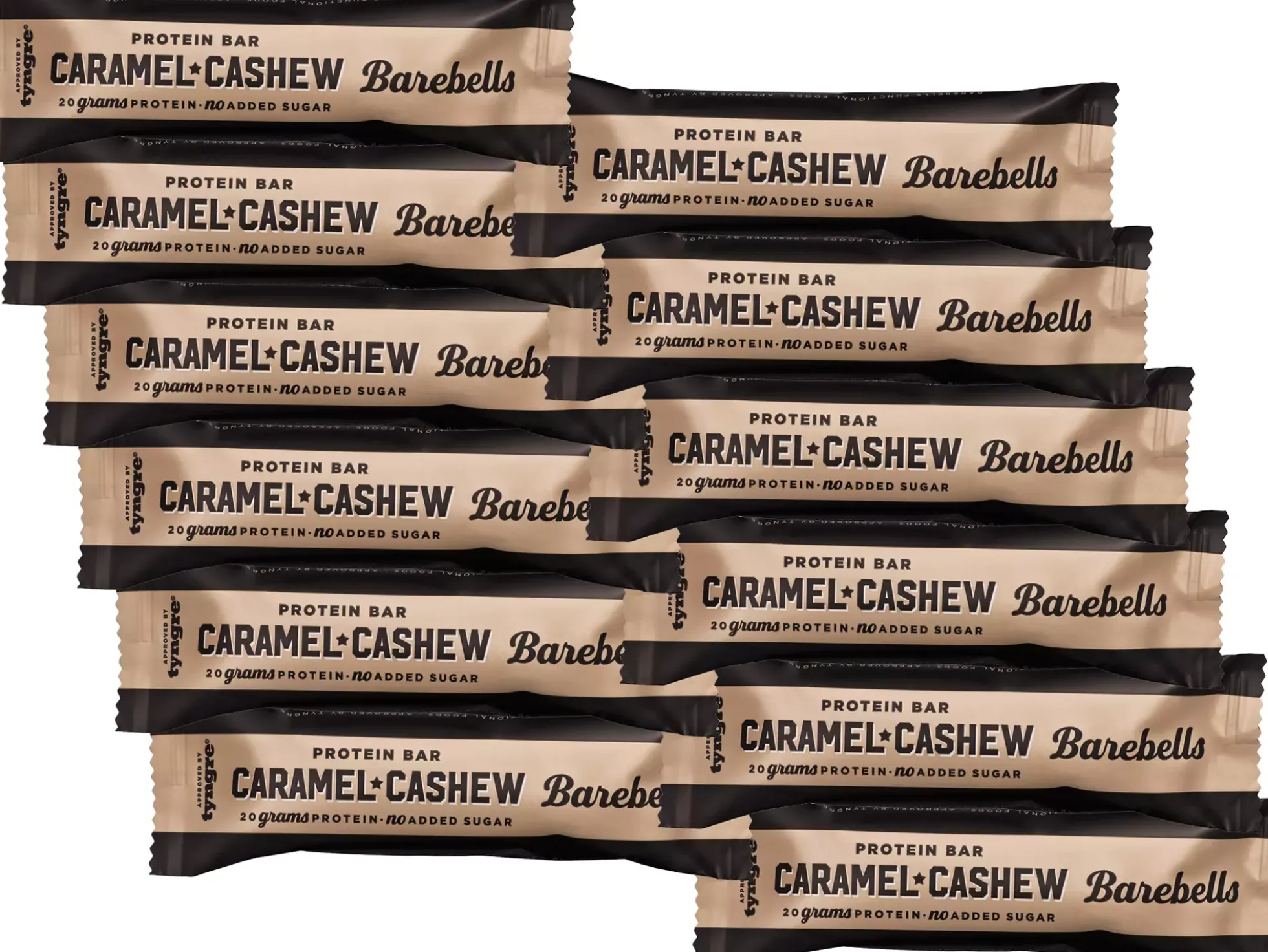 BarebellsOrginal Bars Protein Bar Caramel Cashew 12-Pack