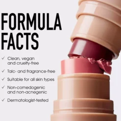 bareMineralsGEN NUDE Dew in One Cheek & Lip Stick Me in Merlot