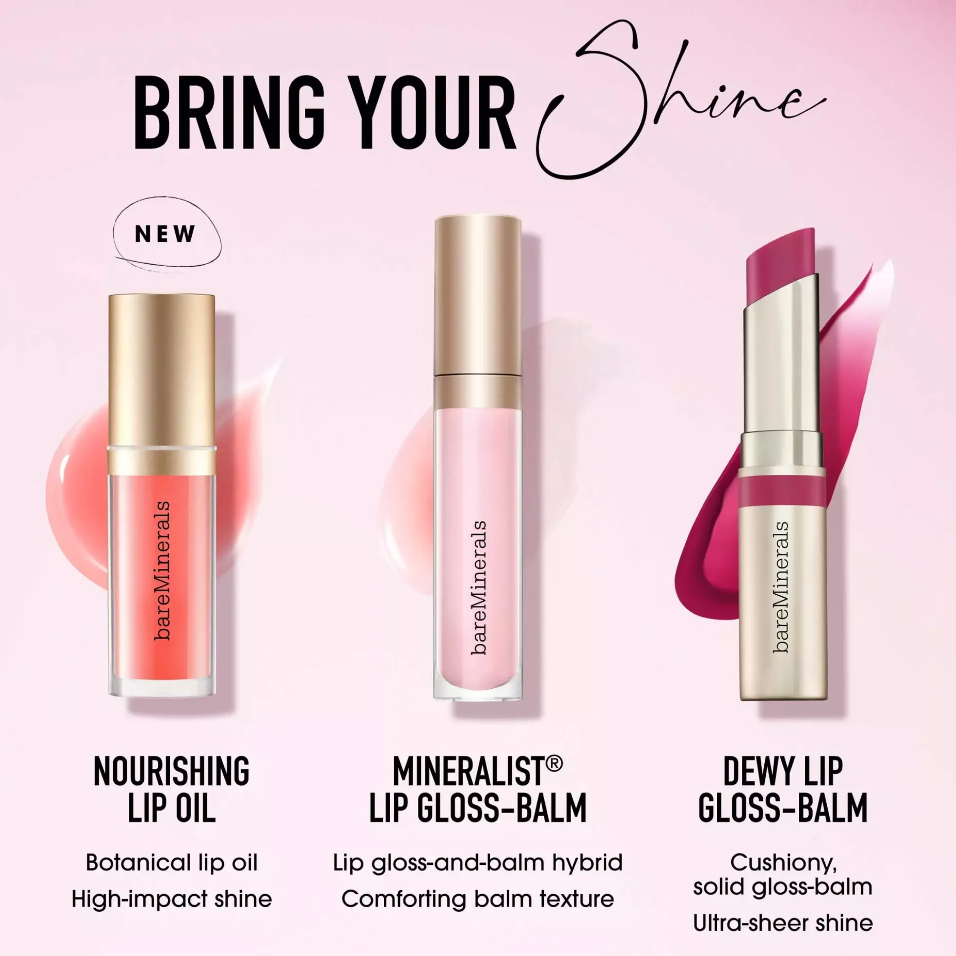 bareMinerals Nourishing Lip Oil Charm