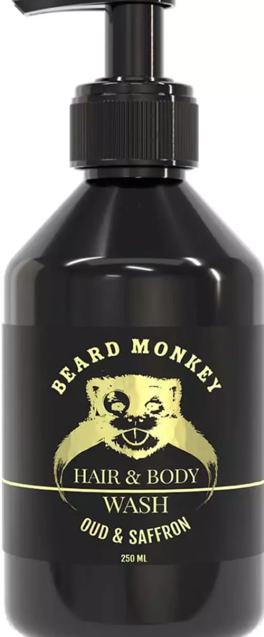 Beard Monkey Hair & Body Wash Oud & Saffron 250 ml