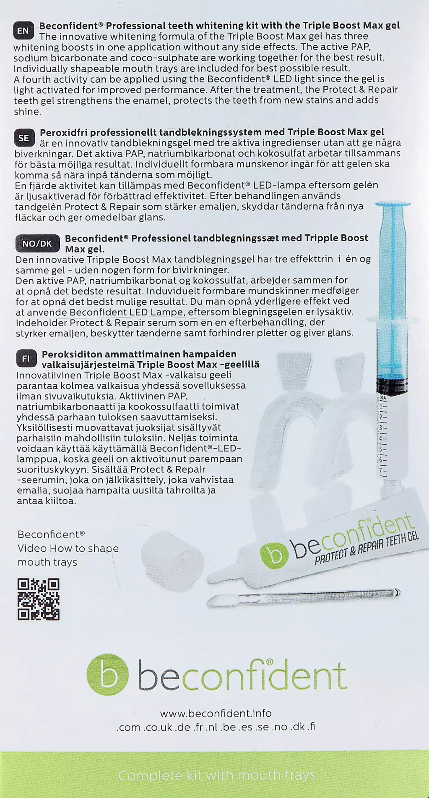 Beconfident Teeth Whitening Pro Kit