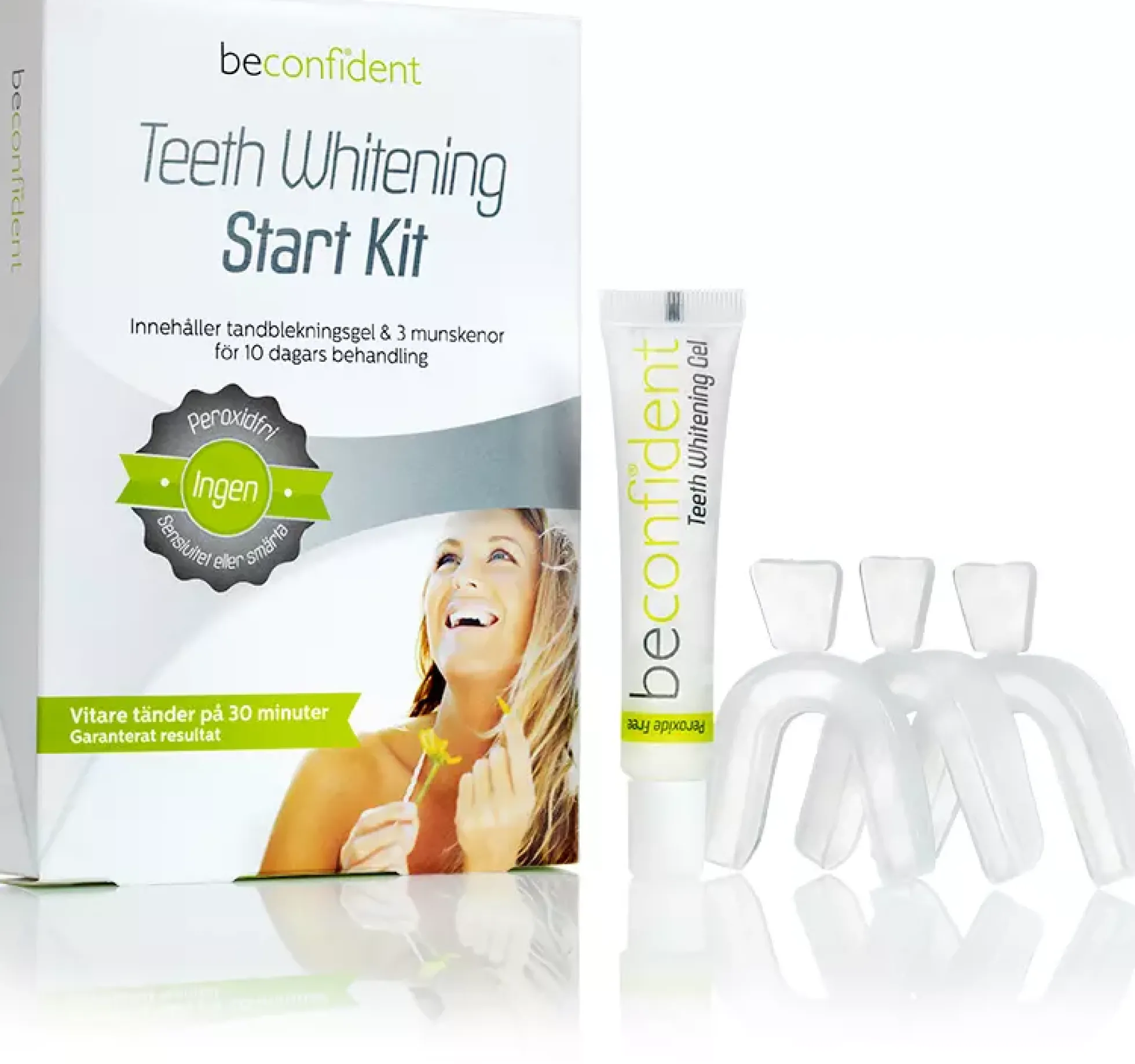 Beconfident Teeth Whitening X1 Start Kit