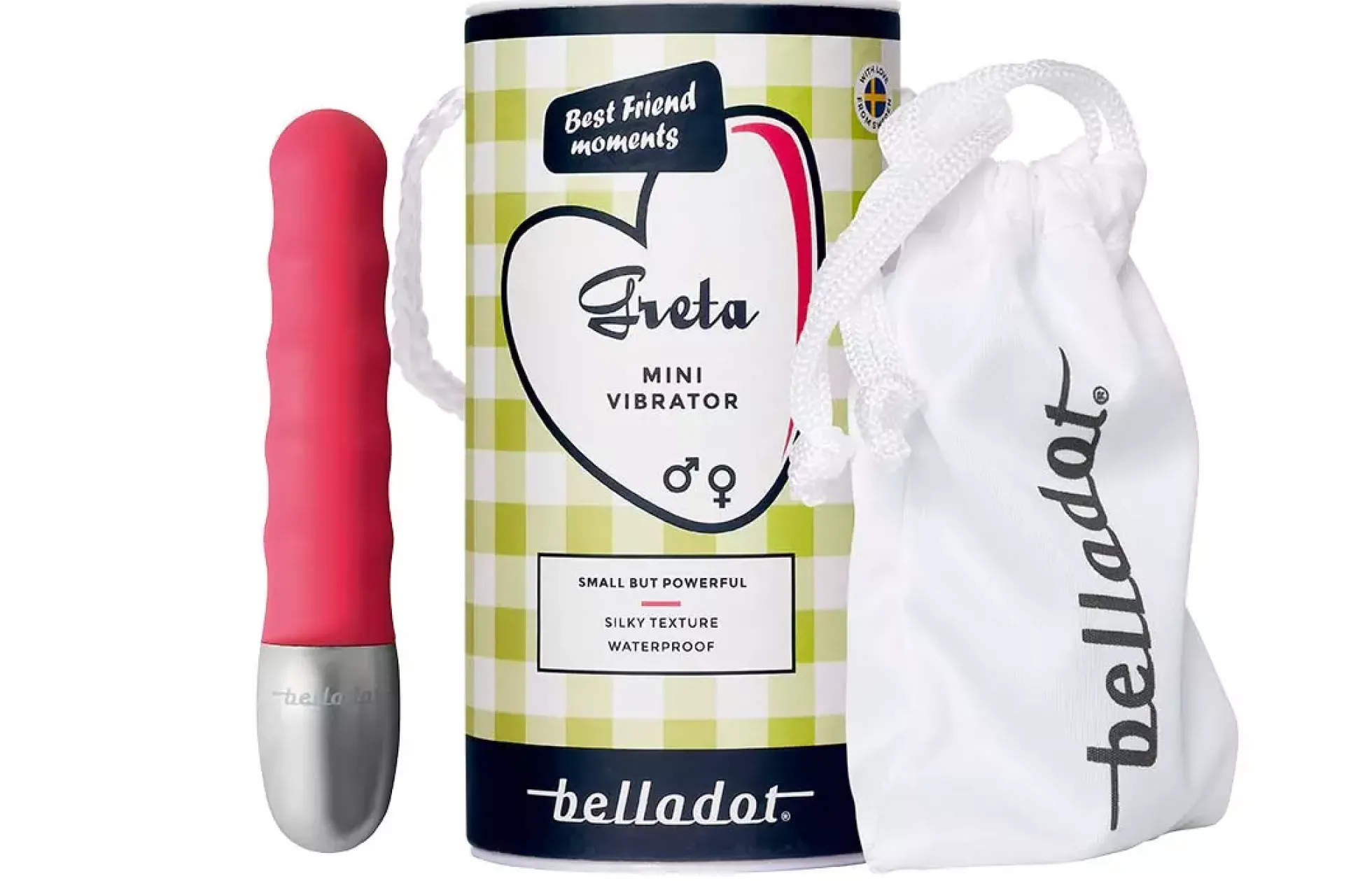 Belladot Greta Mini Vibrator Red