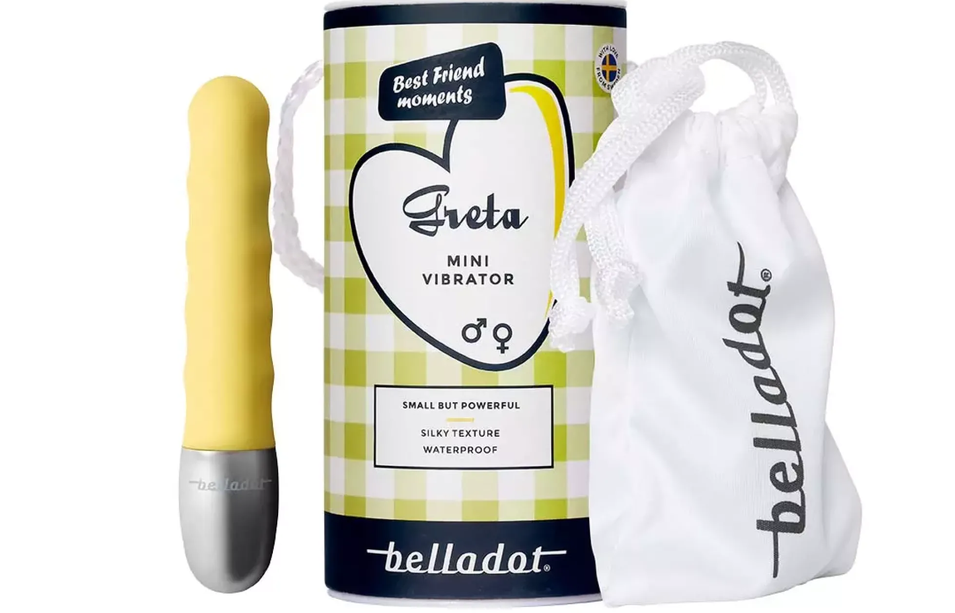 Belladot Greta Mini Vibrator Yellow