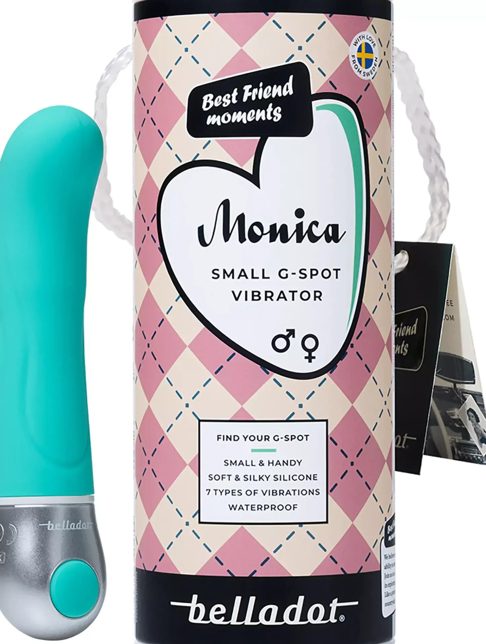 Belladot Monica Small G-Spot Vibrator Green