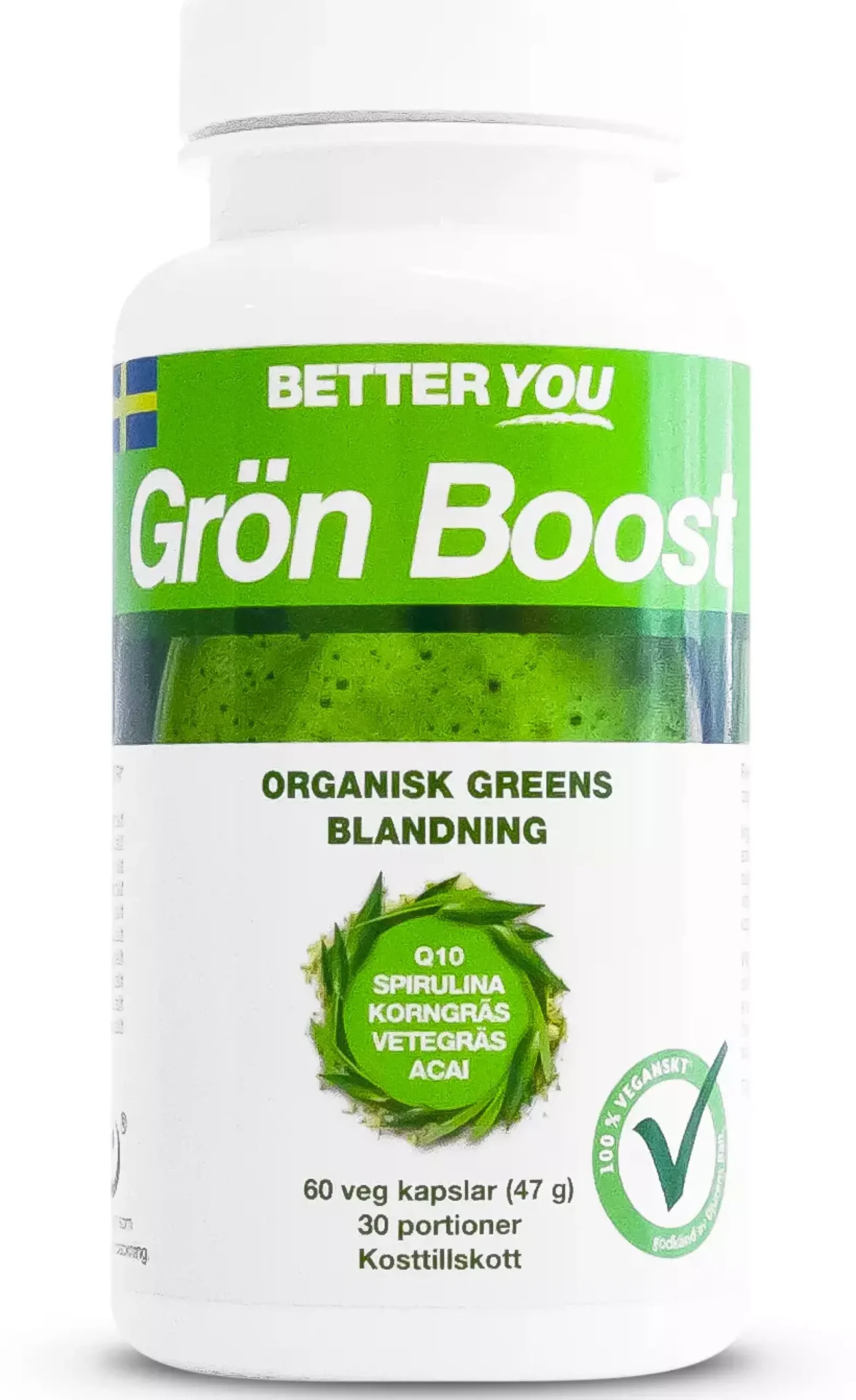 Better You Grön Boost Kapslar 60 st