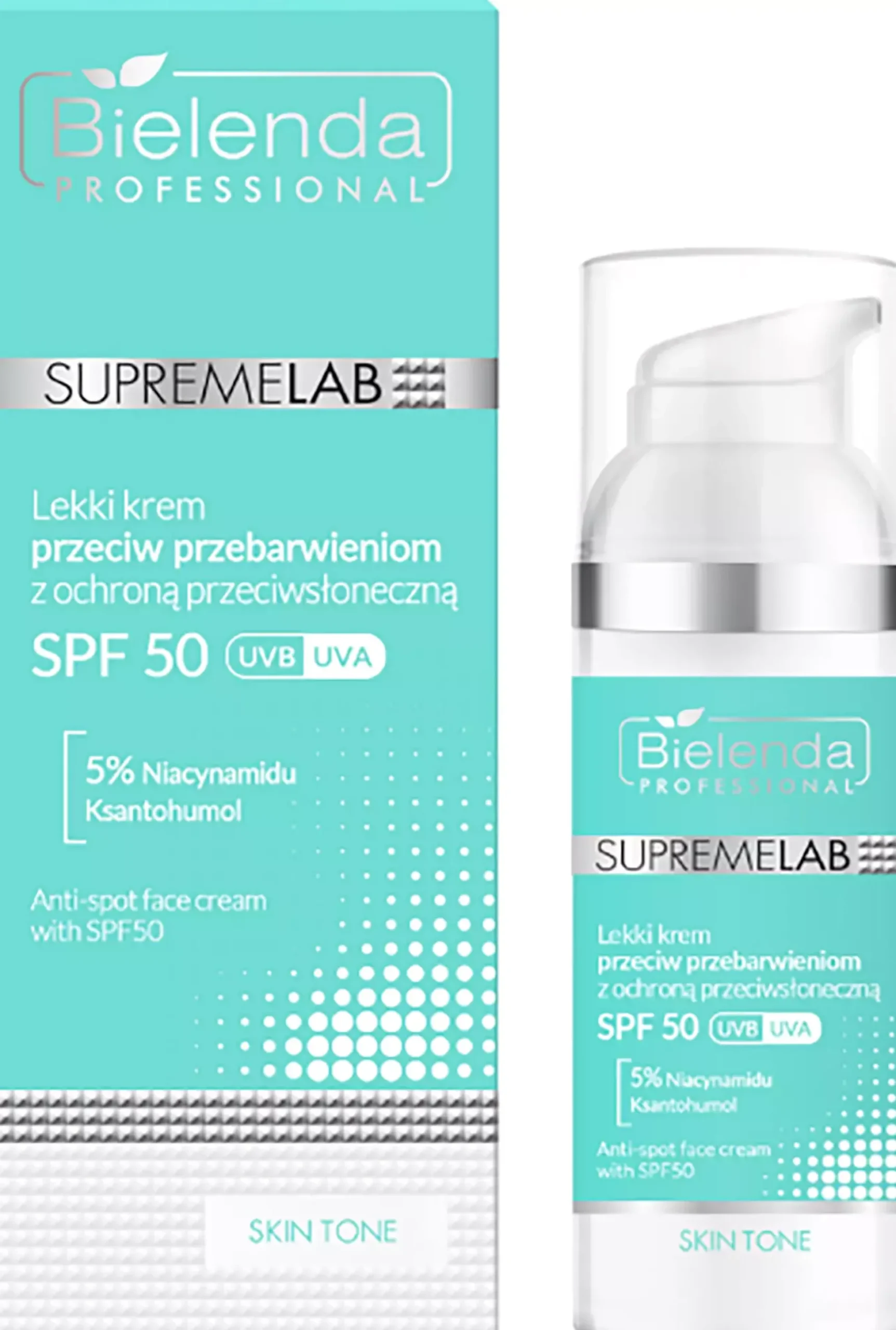 Bielenda Professional SUPREMELABSKIN TONE Anti-Spot Face Cream SPF50 UVA/UVB 50 ml