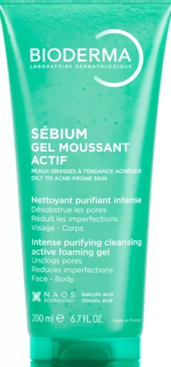 BiodermaSébium Gel moussant actif 200 ml