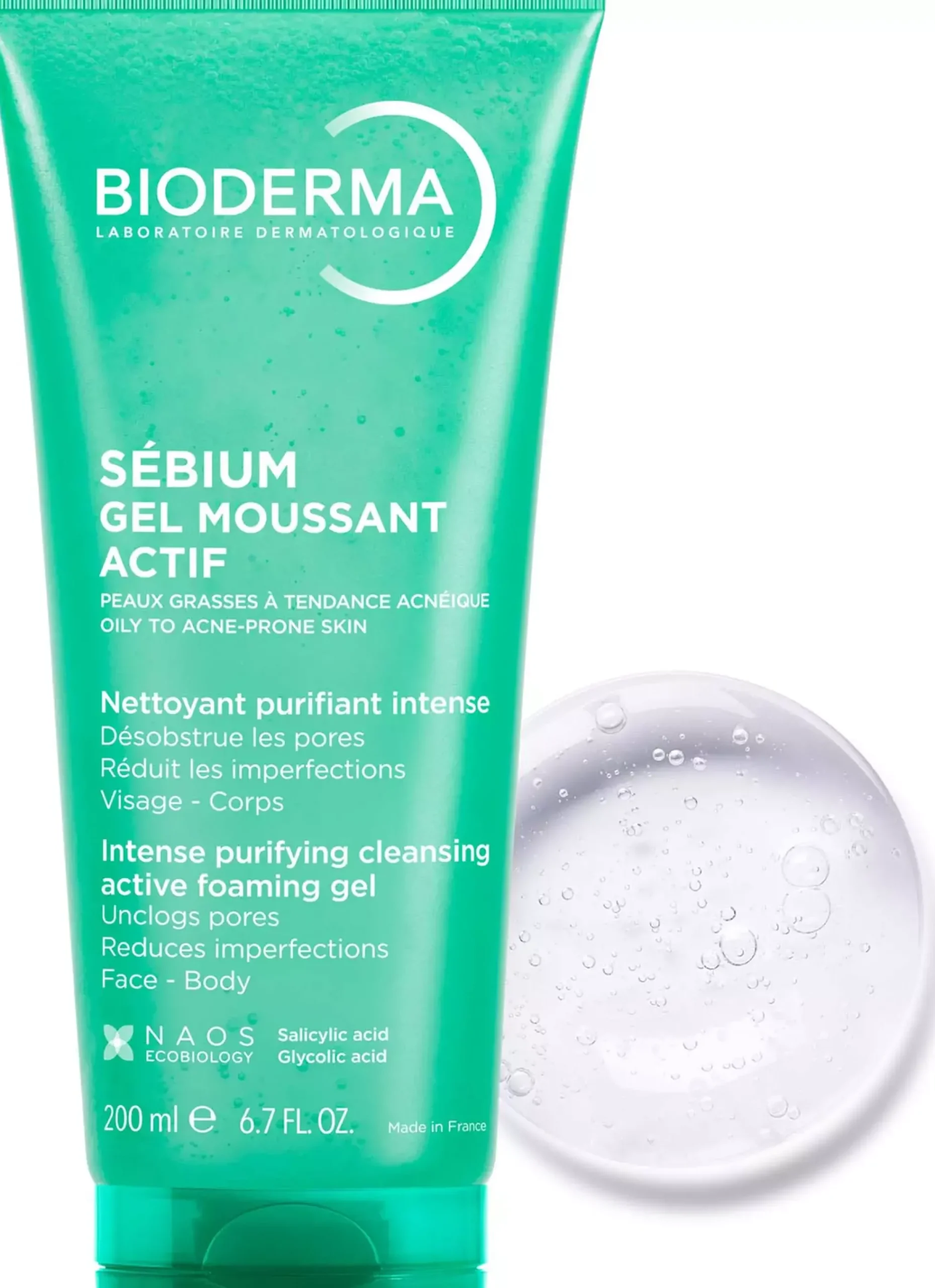 BiodermaSébium Gel moussant actif 200 ml
