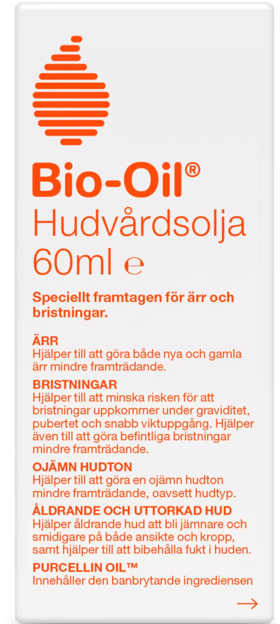 Bio-Oil Hudvårdsolja 200 ml