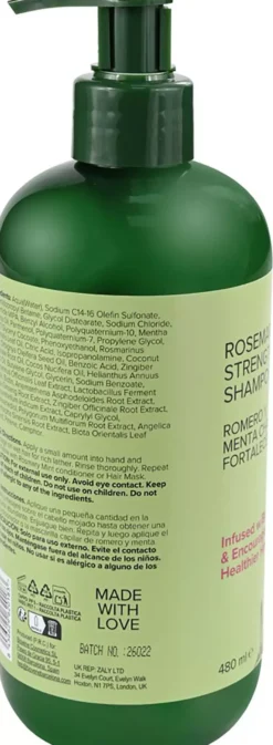 BiovèneB - BEST HAIR Rosemary Mint Strengthening Shampoo 480 ml