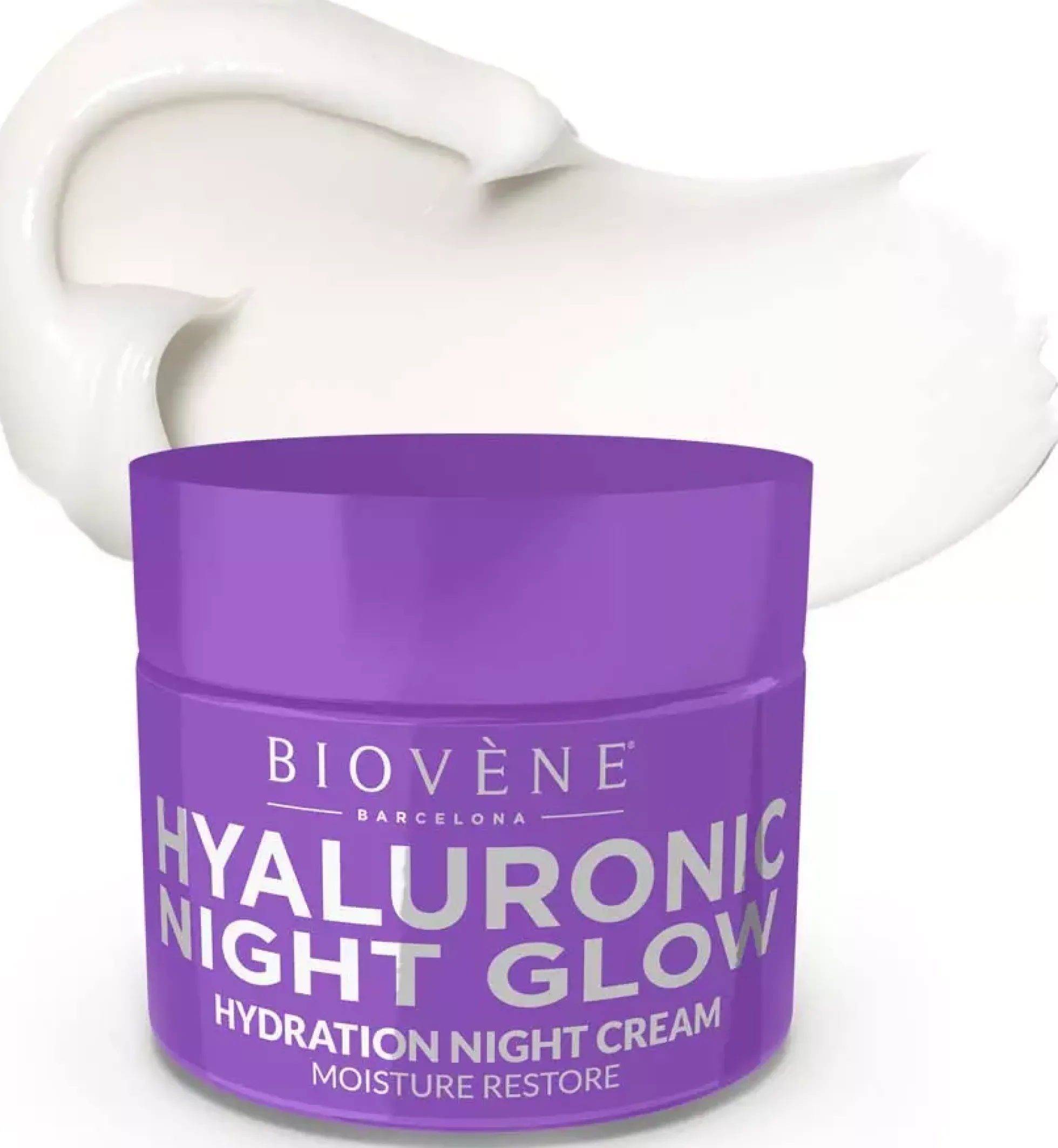 BiovèneStar Collection Hyaluronic Night Glow Restore Hydration Night Cream 50 ml