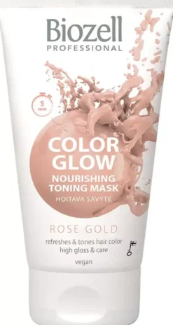 BiozellColor Glow Nourishing Toning Mask Rose Gold