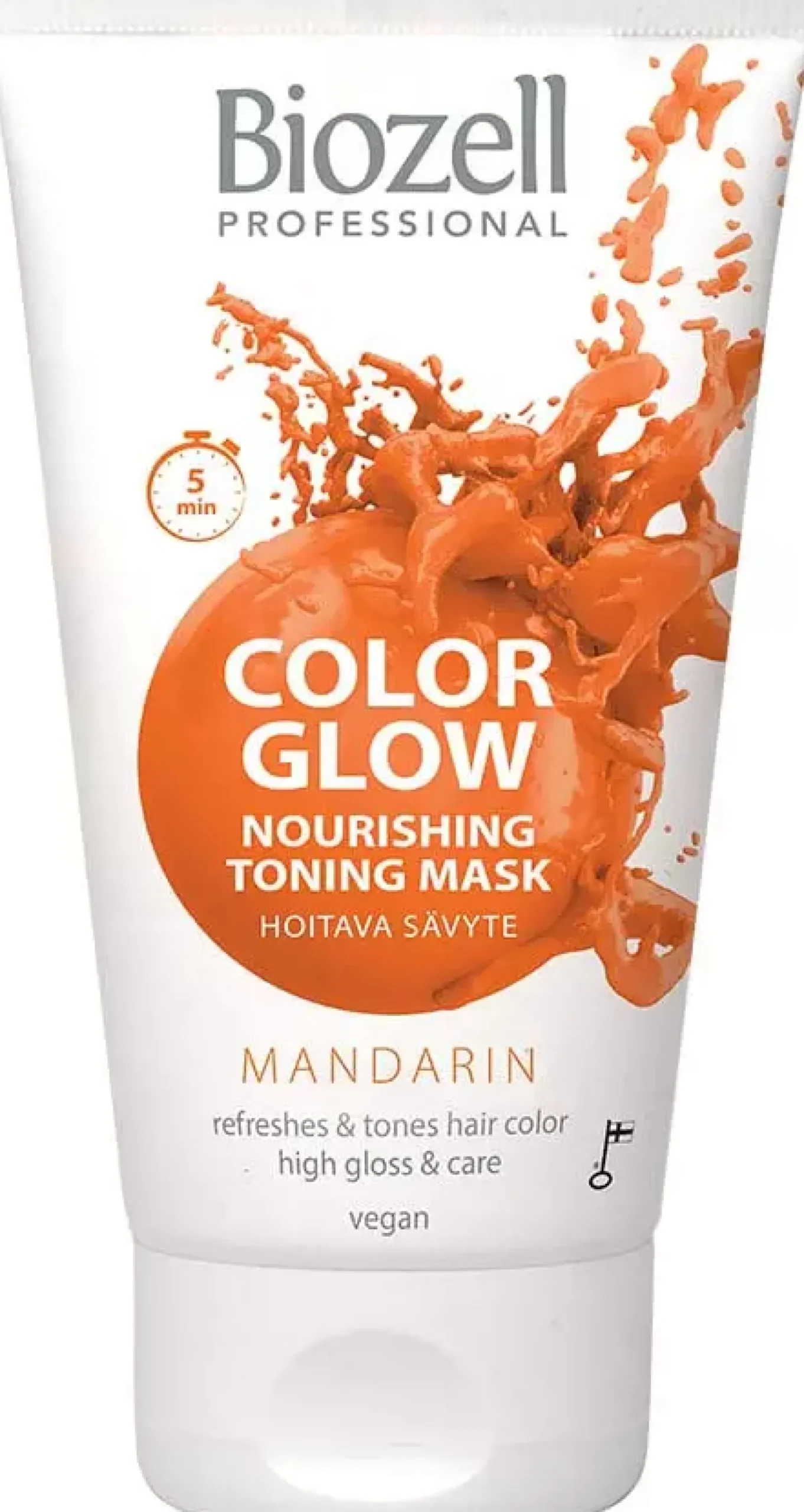 BiozellColor Glow Nourishing Toning Mask Mandarin