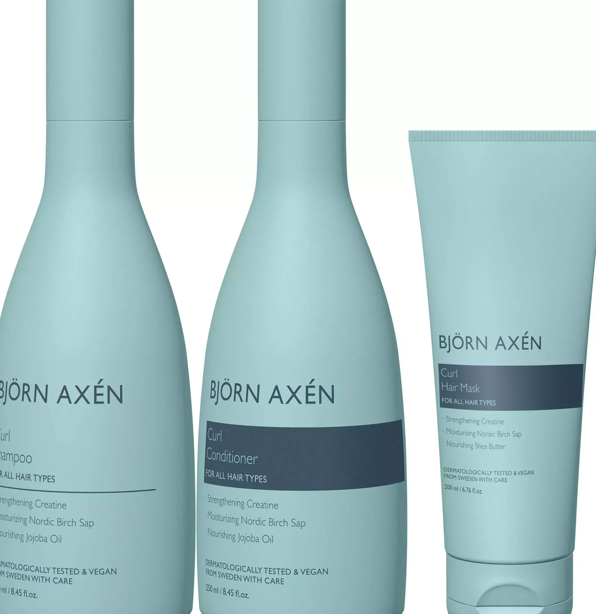 Björn AxénCurl Bundle Shampoo 250 ml & Conditioner 250 ml & Hair Mask 200 ml
