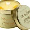 Bomb Cosmetics Tin Candle Vanilla Honey