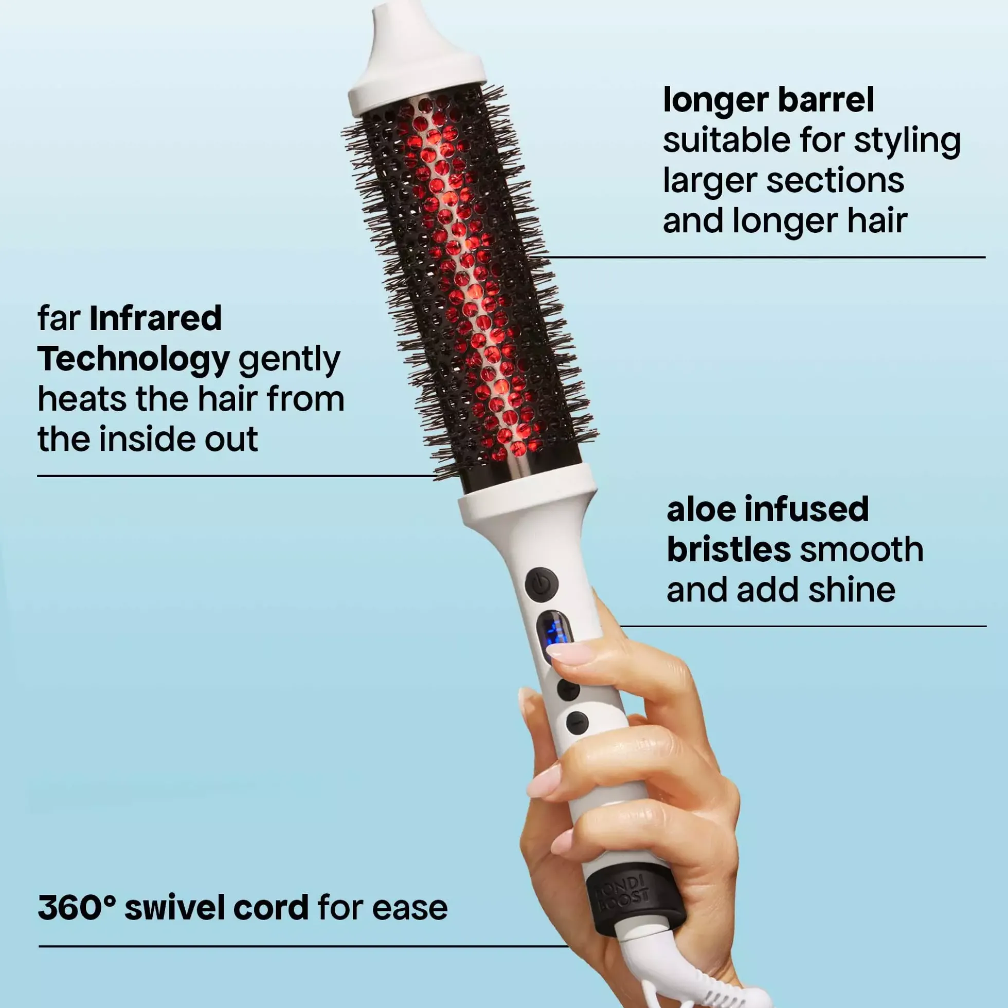 Bondi Boost Infrared Bounc Brush Long barrel Long