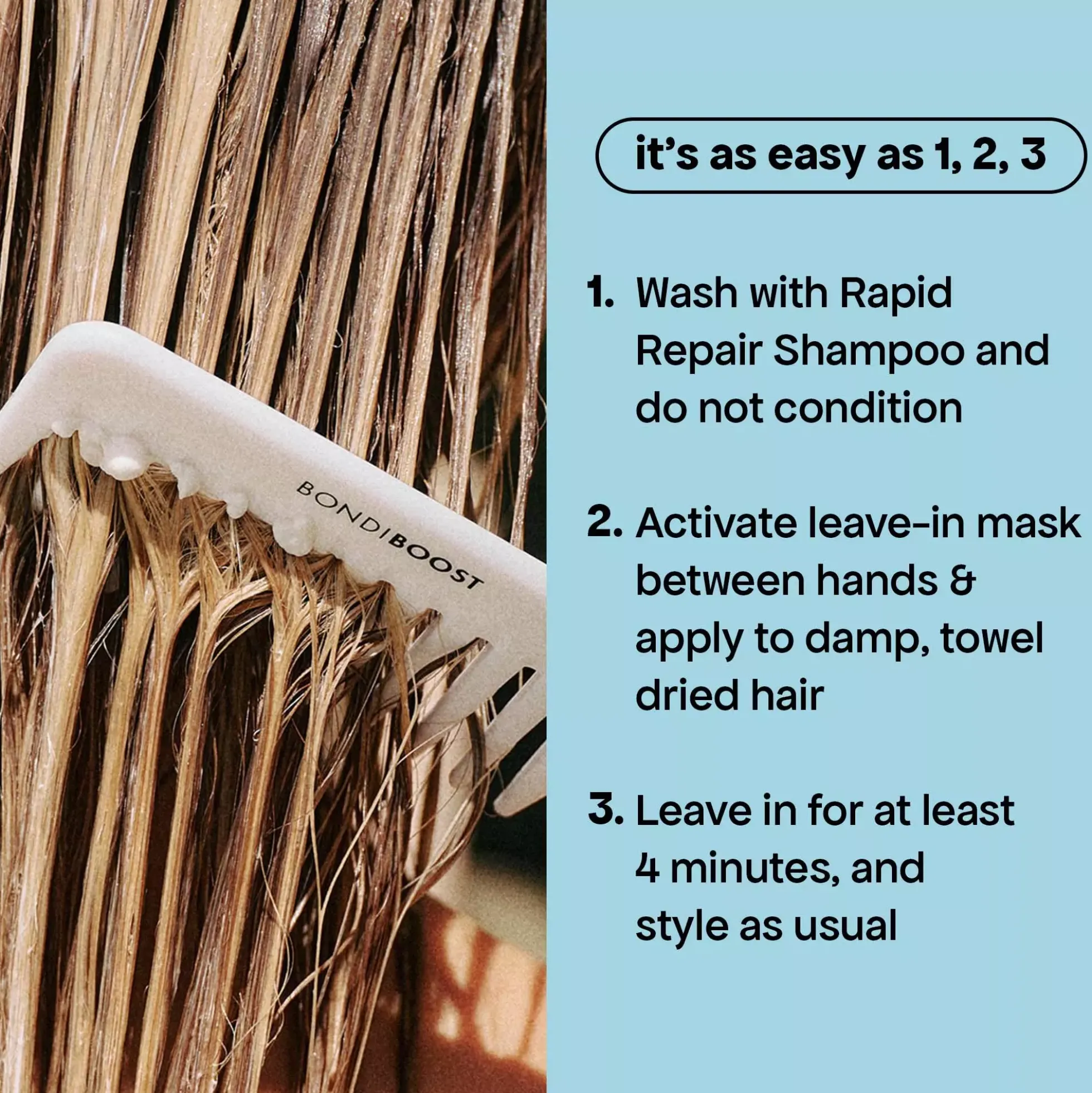 Bondi Boost Rapid Repair Leave-In Mask Dry/Damaged Hair 100 ml