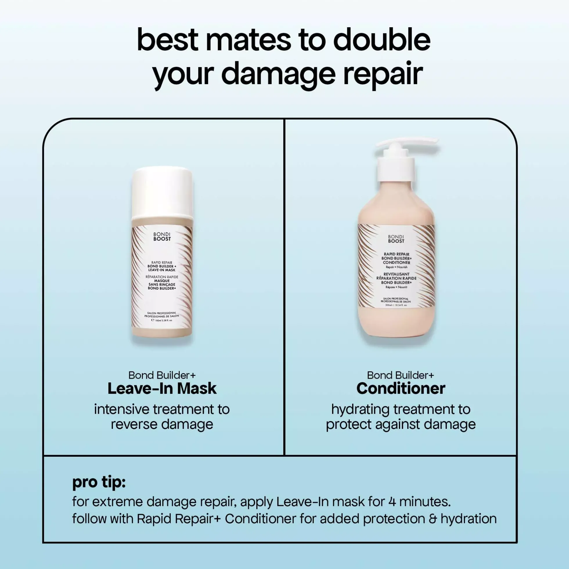 Bondi Boost Rapid Repair Leave-In Mask Dry/Damaged Hair 100 ml