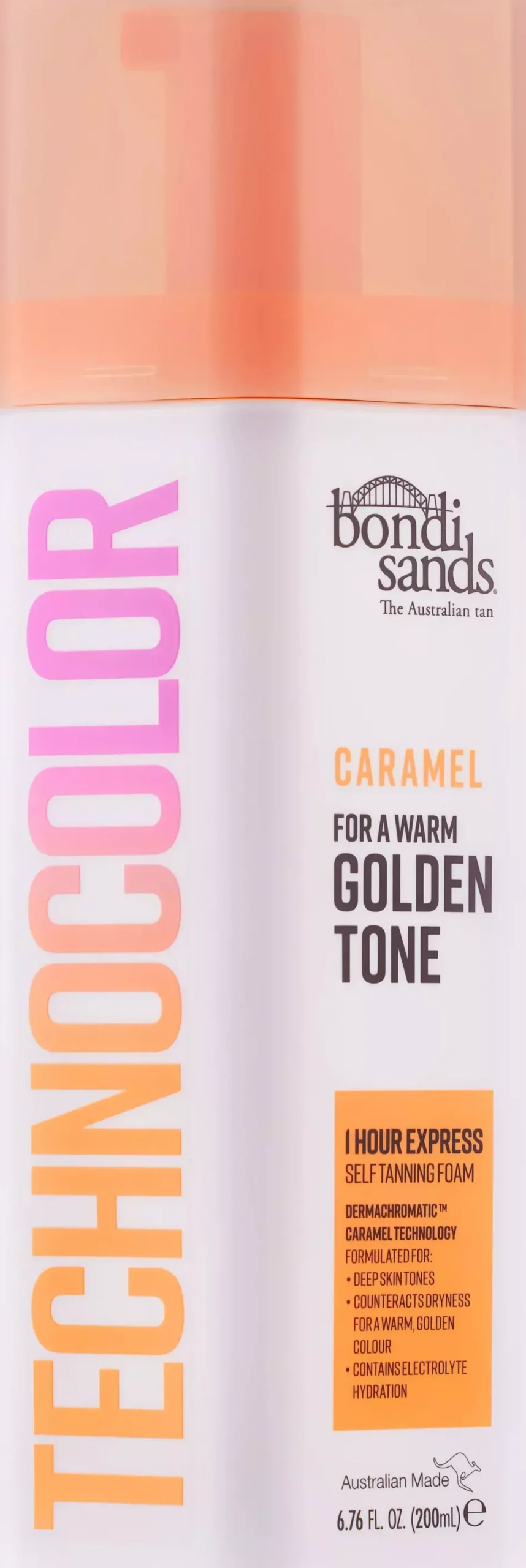 Bondi Sands Technocolor 1 Hour Express Self Tanning Foam Caramel (Golden Tone)