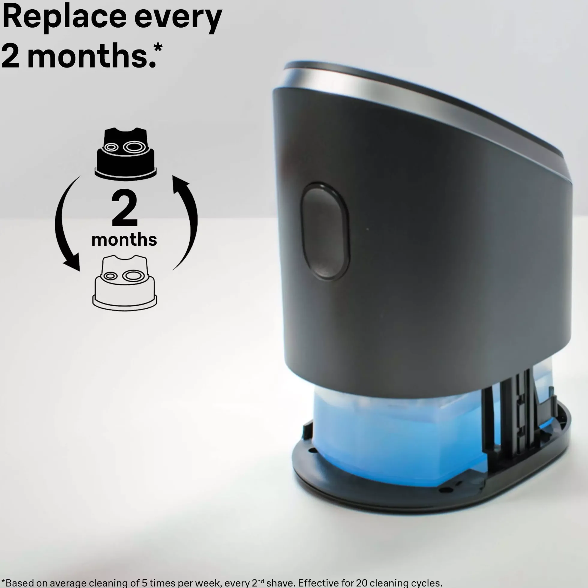 Braun 3in1 ShaverCare SmartCare Center Refill Cartridges Hygienic Cleaning 2 Pack 2 st