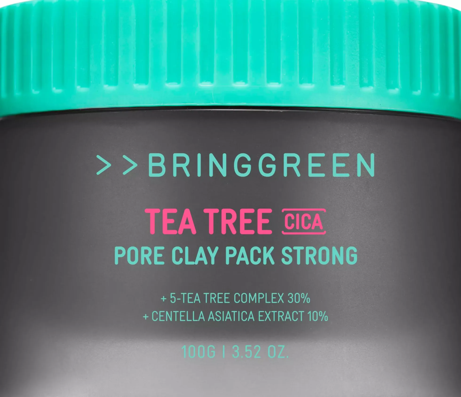 BRINGGREEN Tea Tree Cica Pore Clay Pack Strong 100 g